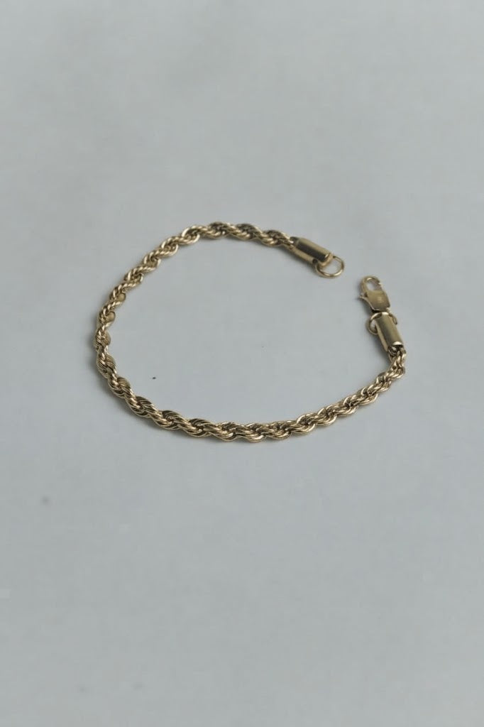 ✨ Pulsera Lazo Para Hombre 4MM/20CM