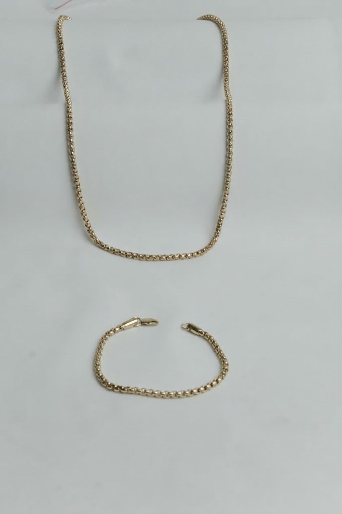 ✨ Set Cadena Veneciana 6/65 + Pulsera Veneciana 4/20✨15% OFF